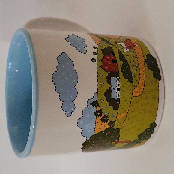 Farm Scene Cow And Chickens Coffee Mug - Picture 8 of 12